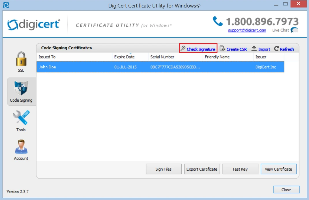 code-signing-with-digicert-utility